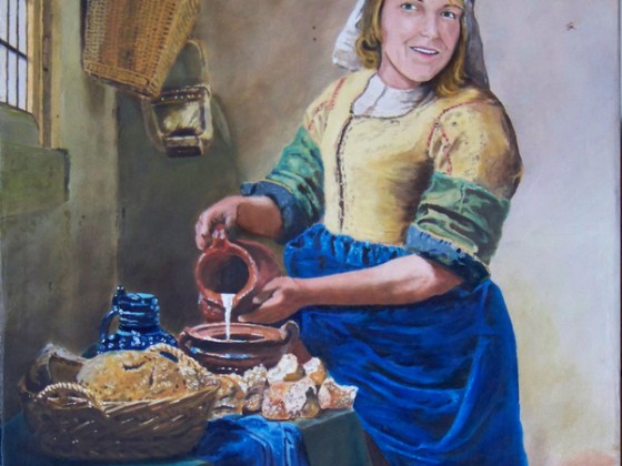 Vermeer, Melkmeisje (neu verföhnt)