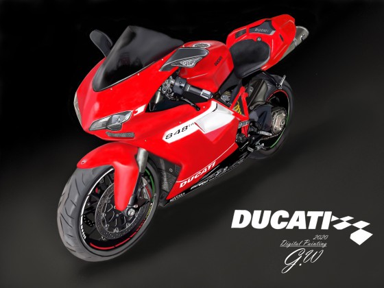 Motorrad Ducati 848