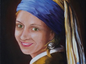 Vermeer, Das Mädchen mit dem Perlohrring (neu verföhnt)