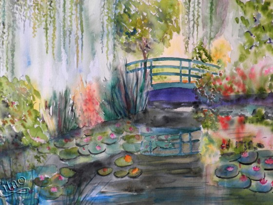 Im Garten von Claude Monet