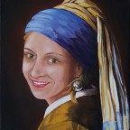 Vermeer, Das Mädchen mit dem Perlohrring (neu verföhnt)