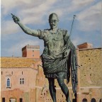 Statue Kaiser Augustus (neu verföhnt)